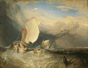 Joseph Mallord William Turner Fishing Boats with Hucksters Bargaining for Fish Germany oil painting artist